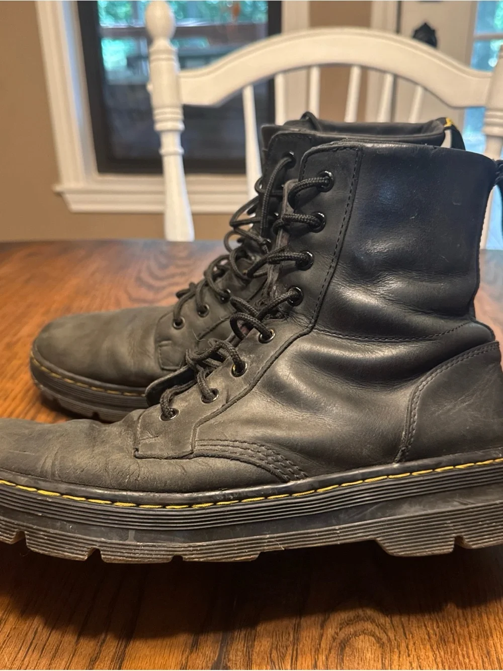 Dr Doc Martens Tobias Leather Boots AW004 Men’s Size US 11 UK 10 Ankle Boots